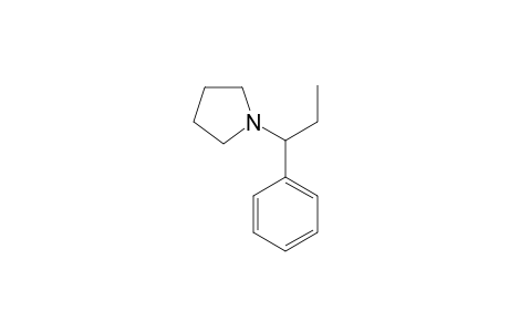 1-(1-Phenylpropyl)pyrrolidine