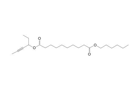 Sebacic acid, hexyl hex-4-yn-3-yl ester