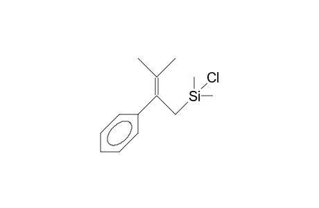 (1-Phenyl-2,2-dimethylvinyl)(cholomethyl)dimethylsilane