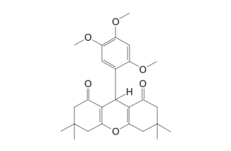 3,4,6,7-tetrahydro-3,3,6,6-tetramethyl-9-(2,4,5-trimethoxyphenyl)xanthene-1,8(2H,5H)-dione