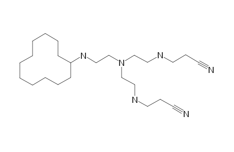 3,3'-[[[2-(Cyclododecylamino)ethyl]imino]bis(2,1-ethanediylimino)]bis[propanenotrile]