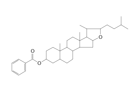 Coprostan-16,22-epoxy-3.beta.-ol benzoate