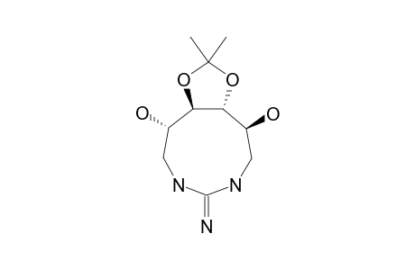 (5S,6R,7R,8S)-5,6,7,8-TETRAHYDROXY-6,7-O-METHYLETHYLIDENE-2-IMINO-1,3-DIAZONANE