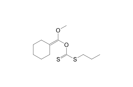 Carbonodithioic acid, O-(cyclohexylidenemethoxymethyl) S-propyl ester