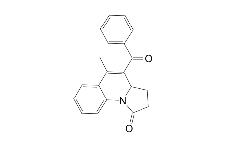 4-Benzoyl-5-methyl-3,3a-dihydropyrrolo[1,2-a]quinolin-1-one