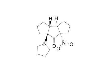 (1R*,3R*,7S*,8S*)-3-Nitro-1-(1-pyrrolidinyl)tricyclo[6.3.0.0(3,7)]undecan-2-one