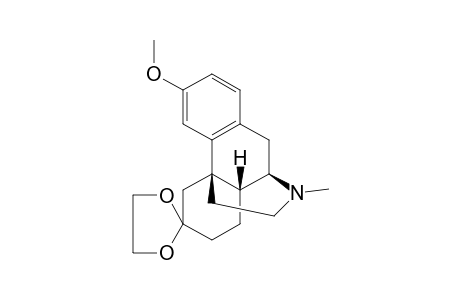 Deoxydihydrothebainone, cyclic ethylene acetal