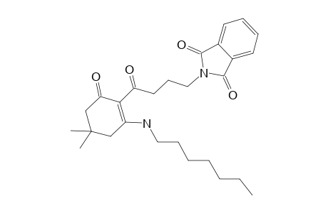 2-[4-[2-(Heptylamino)-4,4-dimethyl-6-oxidanylidene-cyclohexen-1-yl]-4-oxidanylidene-butyl]isoindole-1,3-dione