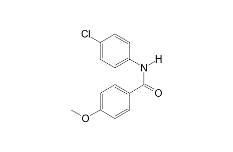 4-Methoxybenzenamide, N-(4-chlorophenyl)-