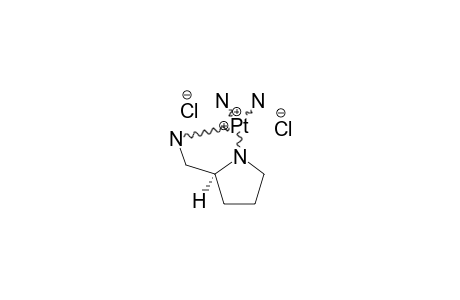 DIAMMINE-(S-2-AMINOMETHYLPYRROLIDINE)-PLATINUM(II)-CHLORIDE