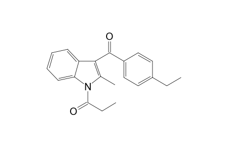 3-(4-Ethylbenzoyl)-2-methyl-1-propionyl-1H-indole