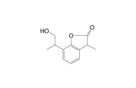 3-Methyl-7-(1-hydroxyprop-2-yl)benzofuran-2-one