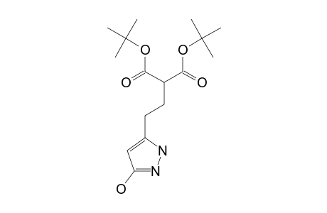 1,1-DI-tert-BUTYL-3-(3-HYDROXY-1H-PYRAZOL-5-YL)-1,1,PROPANE-DICARBOXYLATE