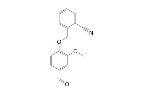 benzonitrile, 2-[(4-formyl-2-methoxyphenoxy)methyl]-