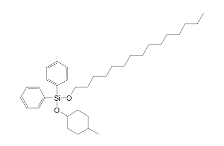 Silane, diphenyl(cis-4-methylcyclohexyloxy)pentadecyloxy-