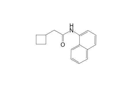 Cyclobutaneacetamide, N-(1-naphthyl)-