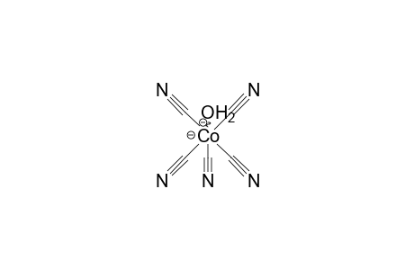 Pentacyano-cobaltate (iii) dianion