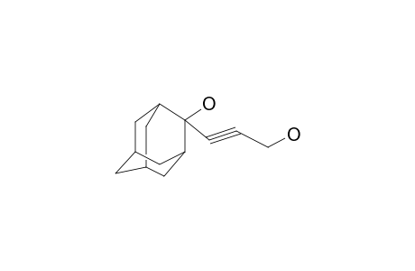 2-(3-Hydroxy-prop-1-ynyl)-adamantan-2-ol