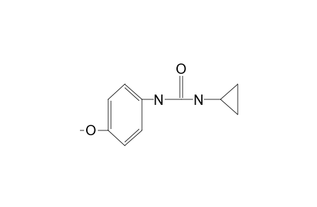 1-cyclopropyl-3-(p-methoxyphenyl)urea