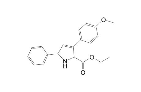 Ethyl 3-(4-methoxyphenyl)-5-phenyl-3-pyrroline-2-carboxylate