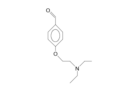 p-[2-(diethylamino)ethoxy]benzaldehyde