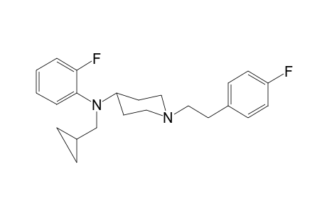 N-Cyclopropylmethyl-N-2-fluorophenyl-1-[2-(4-fluorophenyl)ethyl]piperidin-4-amine