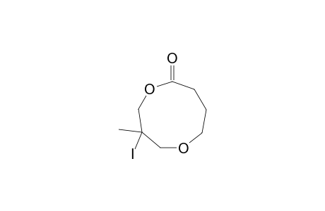 3-iodanyl-3-methyl-1,5-dioxonan-6-one