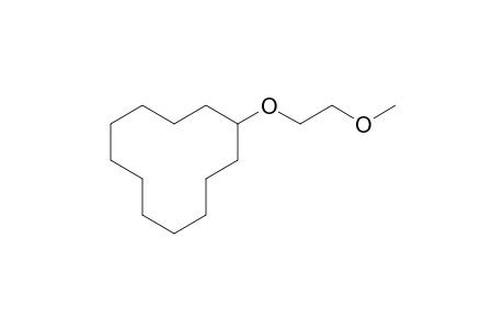 Cyclododecane, (2-methoxyethoxy)-