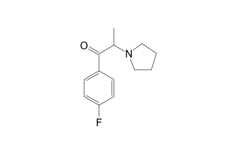 1-(4-Fluorophenyl)-2-(1-pyrrolidino)propan-1-one