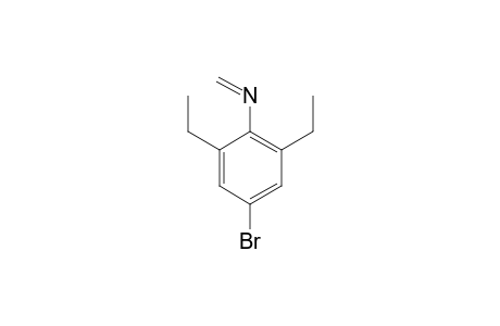 4-Bromo-2,6-diethyl-N-methyleneaniline