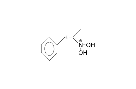 (E).beta.-Methyl.beta.-nitro-styrene O,O-diprotonated
