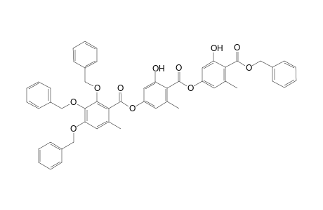 Benzyl 2,4-di-(o-benzyl)-3-benzyloxygyrophorate