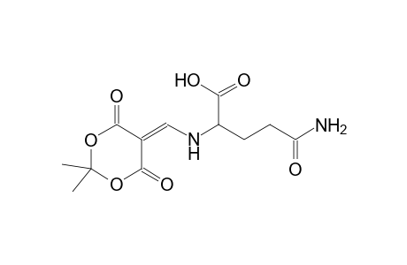 glutamine, N~2~-[(2,2-dimethyl-4,6-dioxo-1,3-dioxan-5-ylidene)methyl]-