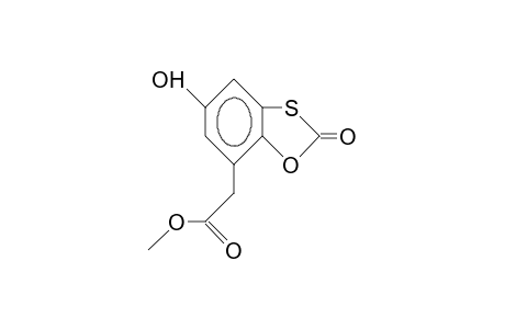 7-METHOXYACETYL-5-HYDROXY-1,3-BENZOXATHIOL-2-ONE