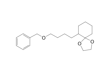 2-(4-Benzyloxybutyl)-1,1-ethylenedioxycyclohexanone