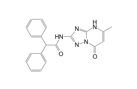 N-(5-methyl-7-oxo-4,7-dihydro[1,2,4]triazolo[1,5-a]pyrimidin-2-yl)-2,2-diphenylacetamide