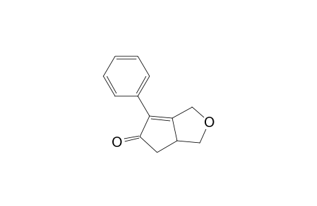 4-Phenyl-1,3,6,6a-tetrahydrocyclopenta[c]furan-5-one