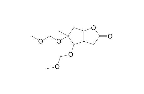 3,3a,4,5,6,6a-Hexahydro-4,5-bis(methoxymethoxy)-5-methyl-2H-cyclopenta[b]furan-2-one