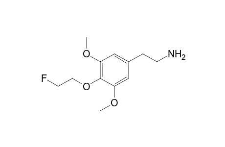 2-[4-(2-Fluoroethoxy)-3,5-dimethoxyphenyl]ethan-1-amine