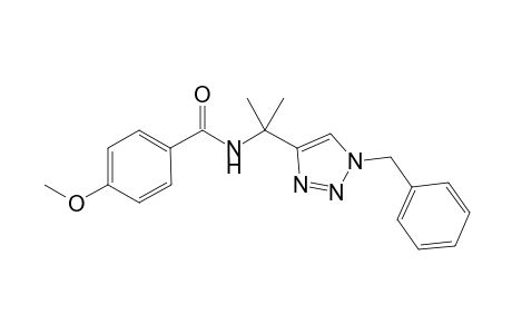 N-{2-(1-Benzyl-1H-1,2,3-triazol-4-yl)propan-2-yl}-4-methoxybenzamide