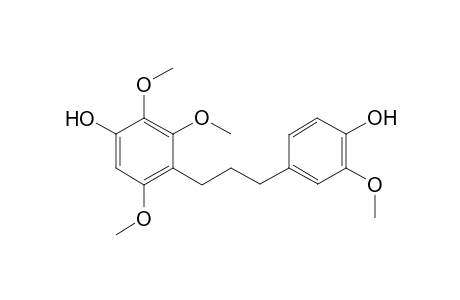 VISCOLIN;4',4''-DIHYDROXY-2',3',6';3''-TETRAMETHOXY-1,3-DIPHENYLPROPANE