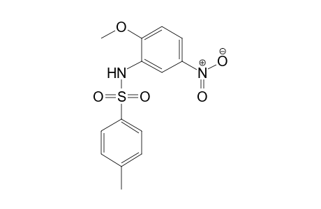 Benzenesulfonamide, N-(2-methoxy-5-nitrophenyl)-4-methyl-