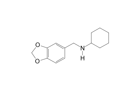 N-cyclohexyl-piperonylamine
