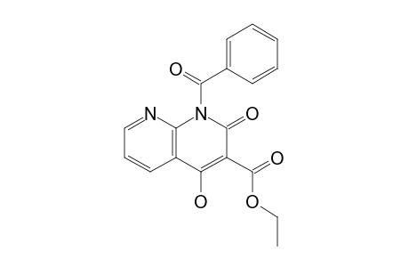 1-BENZOYL-3-ETHOXYCARBONYL-4-HYDROXY-1,8-NAPHTHYRIDIN-2-ONE