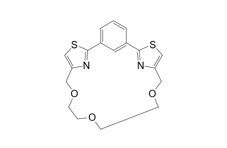 1,3-BIS-(THIAZOLYL)-BENZENE-CORONAND-18-C-5;BBC-18-C-5