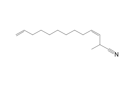 (Z)-2-Methyltrideca-3,12-dienenitrile