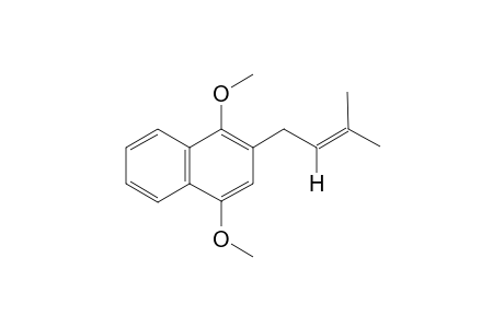 1,4-DIMETHOXY-2-(3-METHYL-2-BUTENYL)-NAPHTHALENE