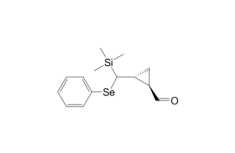 TRANS-1-FORMYL-2-(1-(PHENYLSELENO)-1-(TRIMETHYLSILYL)-METHYL)-CYCLOPROPANE