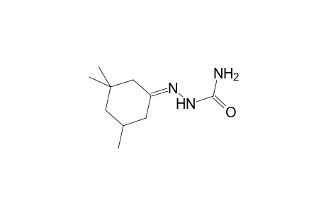 Cyclohexanone, 3,3,5-trimethyl-, semicarbazone