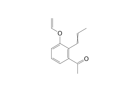 1-(2-Propenyl-3-vinyloxyphenyl)-ethanone